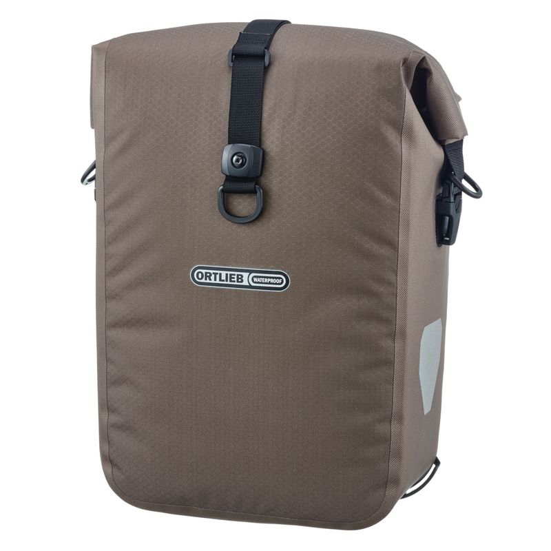 Ortlieb Gravel Pack Pannier - Single, 14.5L, Dark Sand