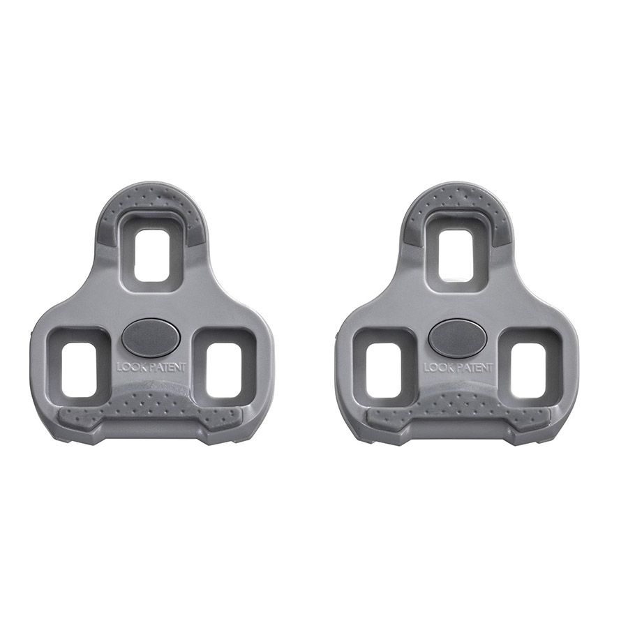 Look, Keo Grip, Cleats, Compatibility: Keo Grip, Float: 4.5°, Grey, Pair