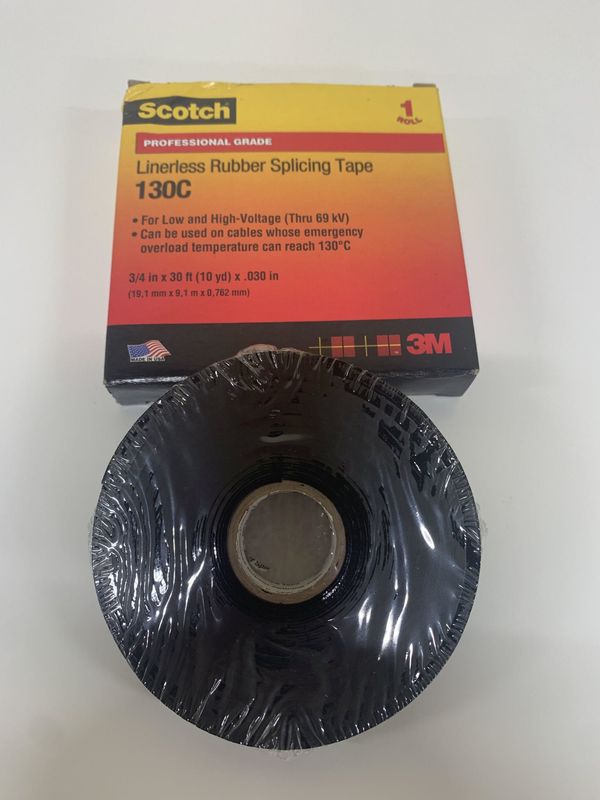 TAPE 3M SCOTCH 3/4 inch X 30&#39; GOMA 130C