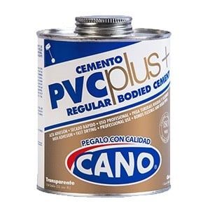 CANO SOLVENTE PEGA PVC 1/4 PINTA CLEAR PEGA PVC