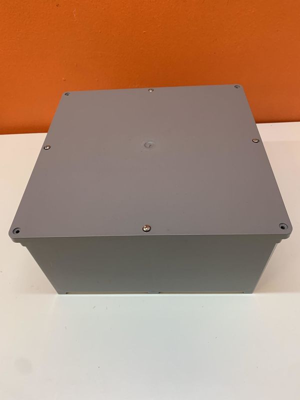 JUNCTION BOX PVC 12X12X6 E989R