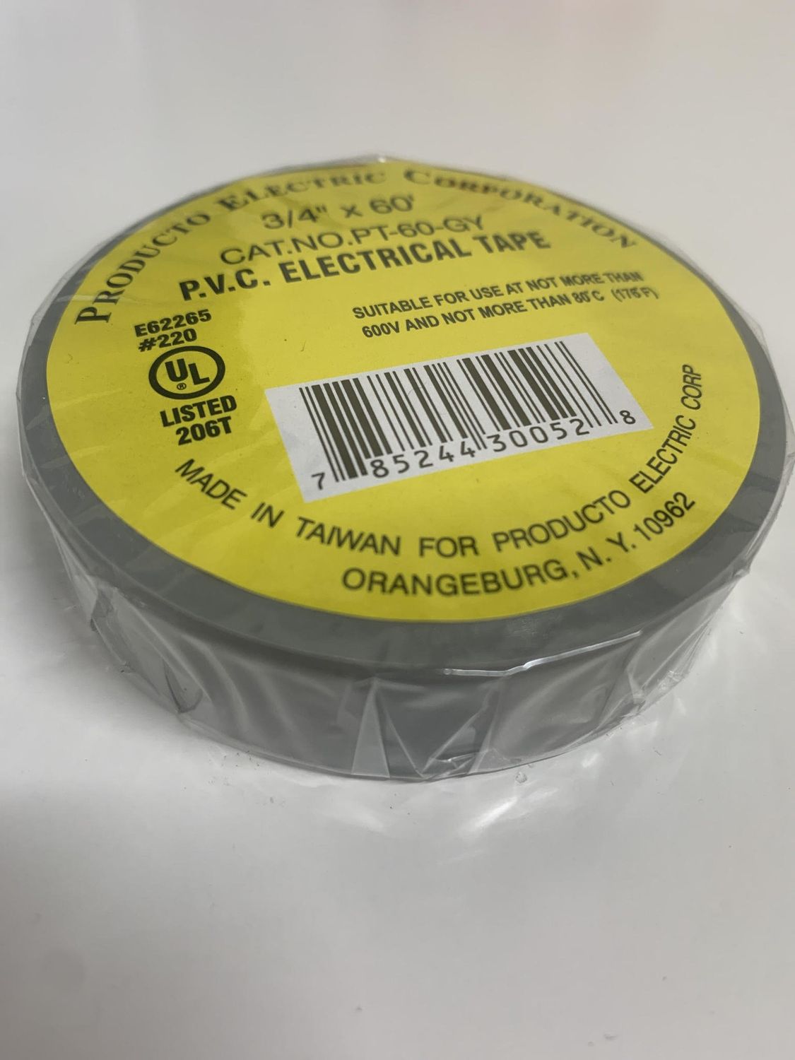 TAPE GRIS 3/4 inch X 60&#39;