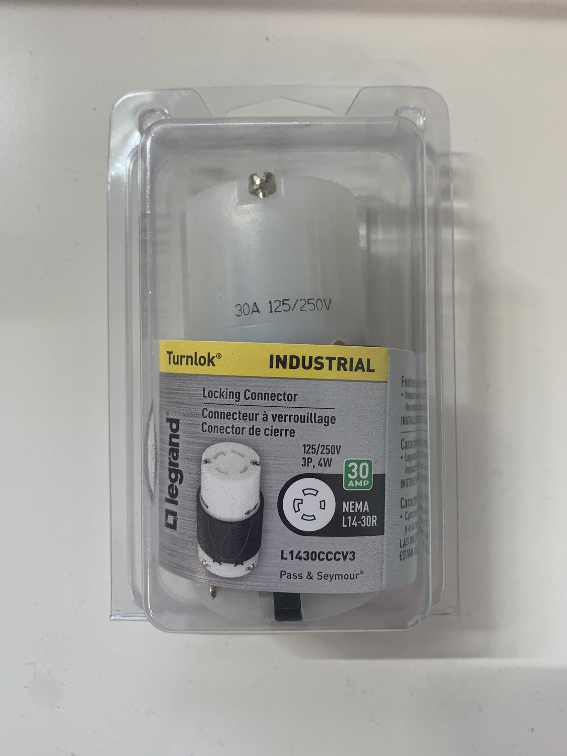 CONECTOR H TWIST 30A/125-250V 4H L14-30C / L1430CCCV3 PLUG HEMBRA FEMALE
