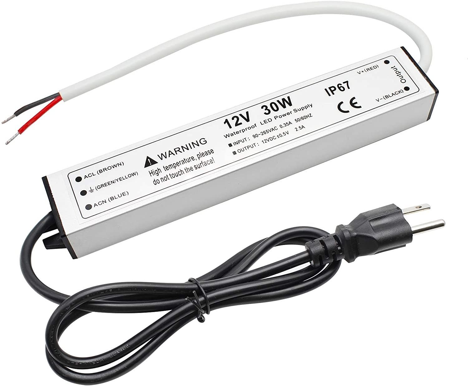 Waterproof LED power supply 12V/30W