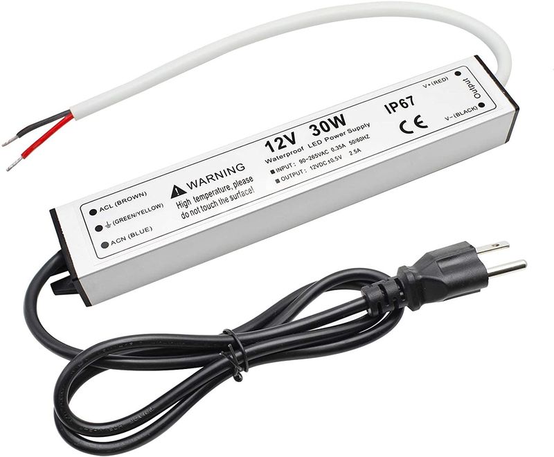 Waterproof LED power supply 12V/30W