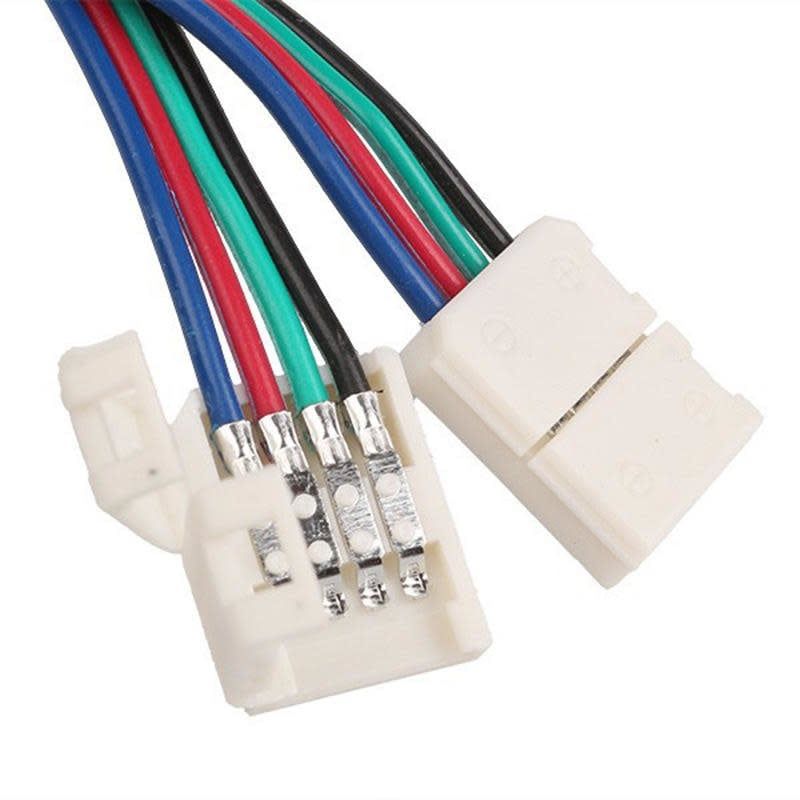 LBA-S10C TWO ENDS CONNECTOR 10MM RGB 15CM MIDDLE CABLE
