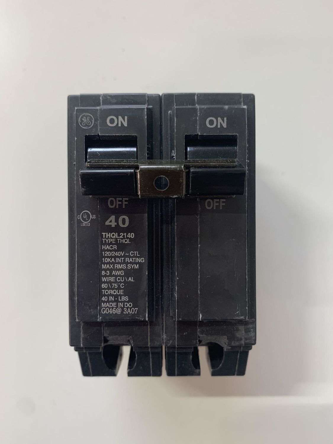 BREAKER GE GRUESO 2-40 AMPS – GE THQL-2140