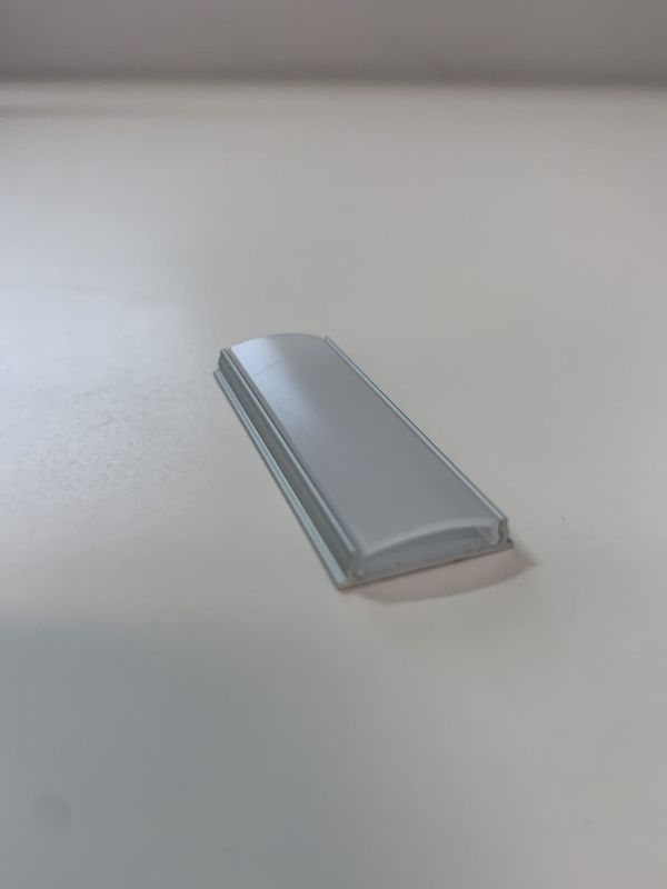 LBAP1806 ALUMINUM CHANNEL Anodized aluminum  Diffuser: PC milky Dimension: 18*6mm Light source: 10mm LED strip
