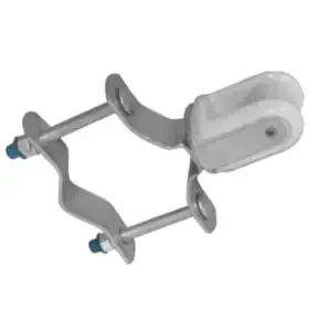 WIRE HOLDER BOLILLO HD CON ABRAZADERA 1 1/4″ A 3&quot; (B807)