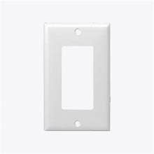 8831-W SINGLE PLATE WHITE