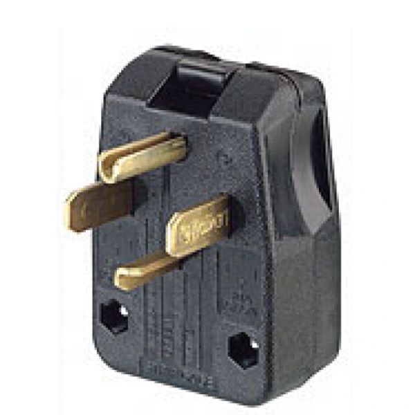 ENCHUFE PLUG 3P 4H 30-50A / 125-250V WITH &quot;L&quot; BLADE AND FLAT BLADE C1430P C1450P L14-50P (PLUG 1-S21)