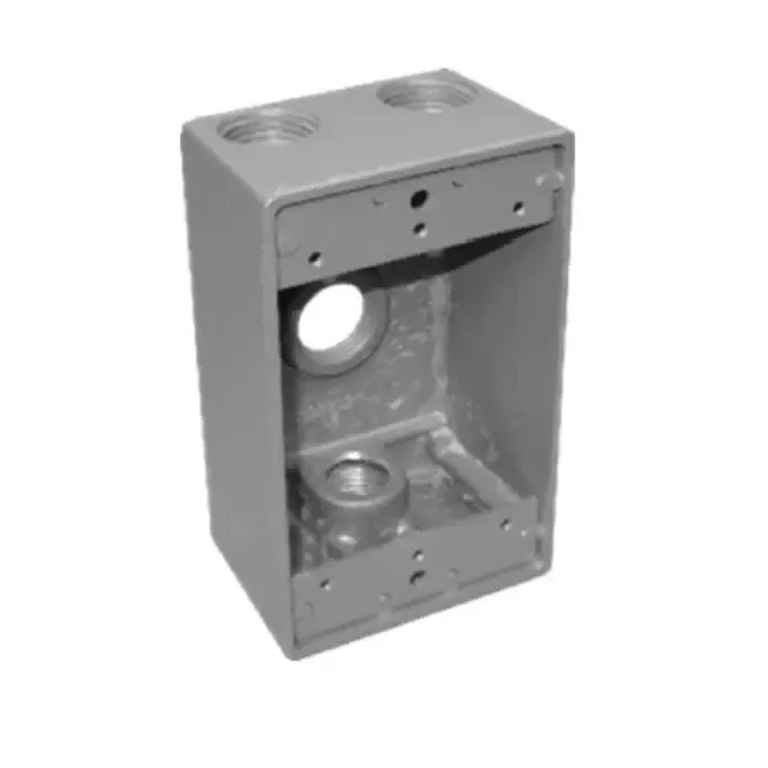 CAJA WEATHERPROOF 2X4 3 K/0 3/4" (3-1B75-3)