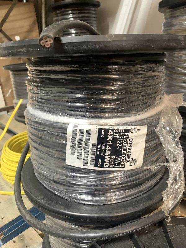 600 V SJ 14/4 CABLE SUPER SERVICE (250FT)
