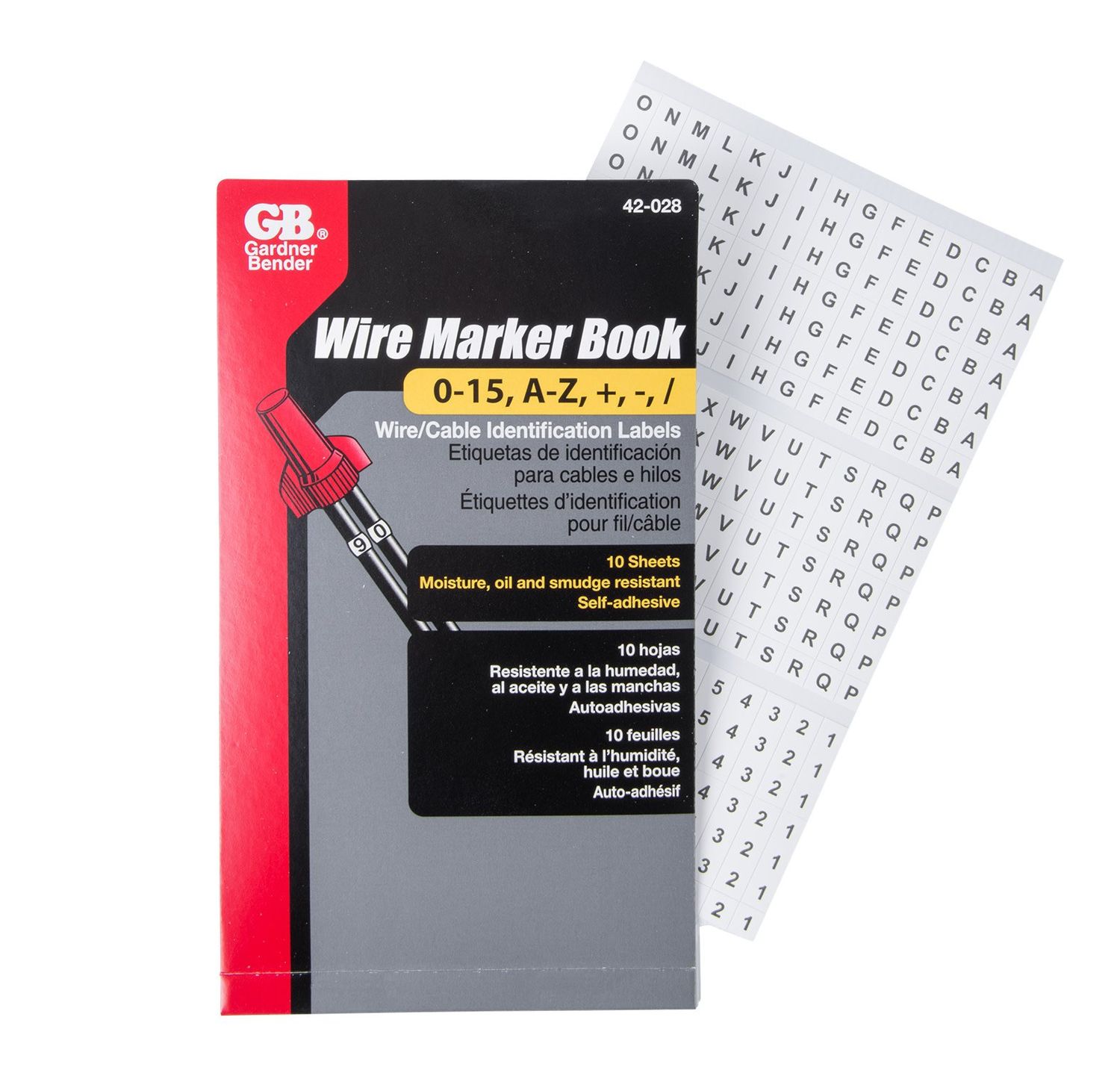 LIBRETA MARCAR A-Z 0-15- GB 42-028