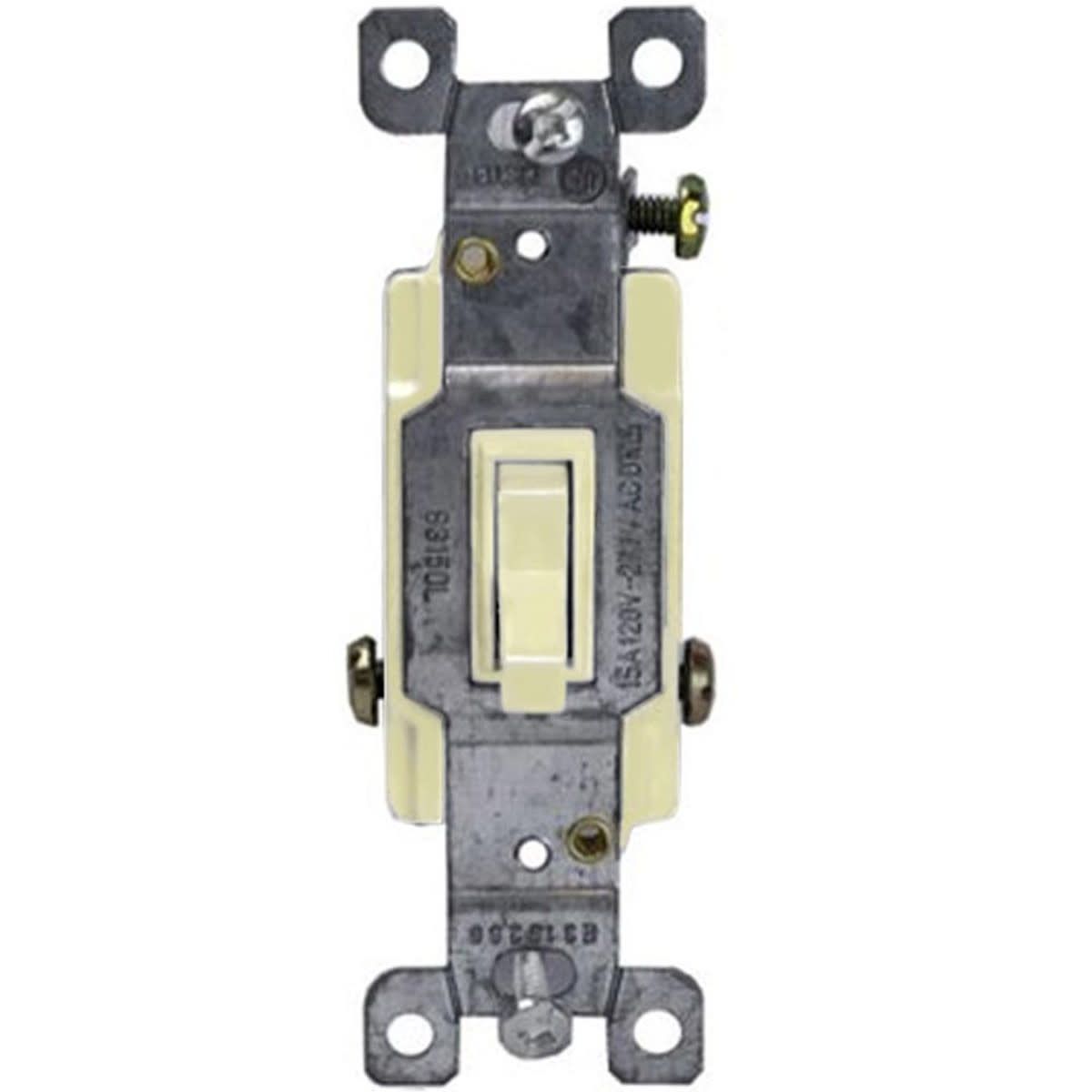 83150-I Residential grade toggle switch, 3-way, 15A 120/277 IV