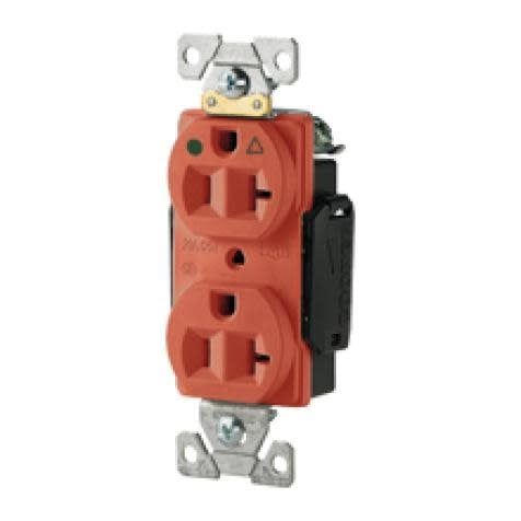 RECEPTACULO DOBLE 20 AMP/125 VOLTS HOSPITAL GRADE IVORY