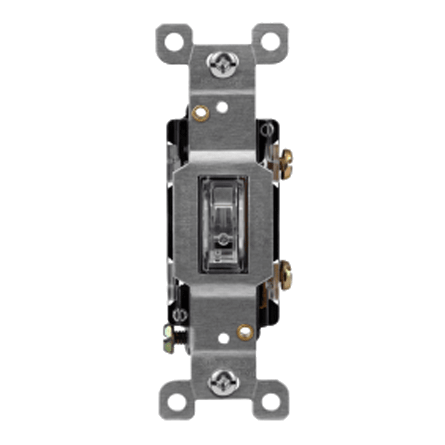 88115L-C RESI LIGHTED TOGGLE SWITCH 15A 120/277V Clear