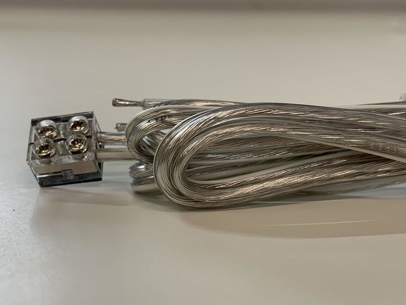 STW-60 STW-60 Tape to power connector, 5A max., 12 / 24, SURE TITE RIBBON TO POWER SUPPLY 60&quot; WIRE