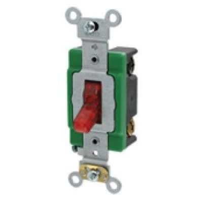 SWITCH 30AMP PILOT LIGHT 120/277 2 POLOS  / 3032-PLR