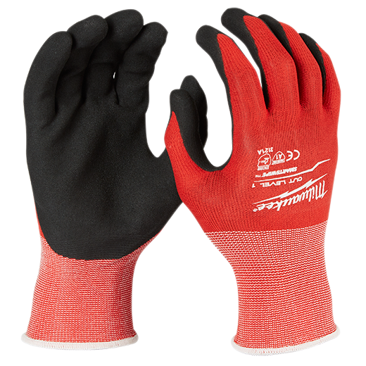 48-22-8901 (6) CUT 1 NITRILE GLOVES - M