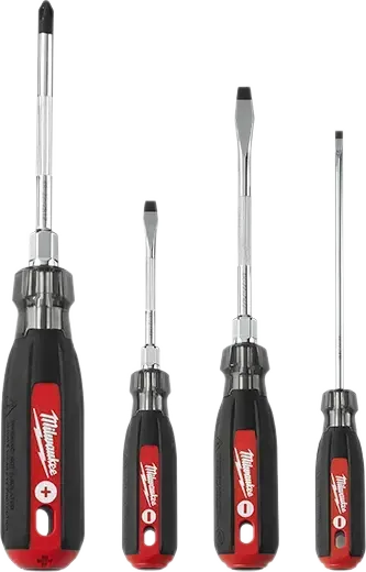 Milwaukee 48-22-2884 4PC CUSHION GRIP SCREWDRIVER SET