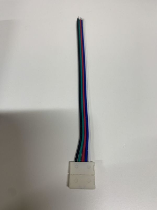 LBA-SR12XB-5 IP20 5 PIN CONNECTOR PCB WIDTH 12MM RGBW PCB TO CABLE