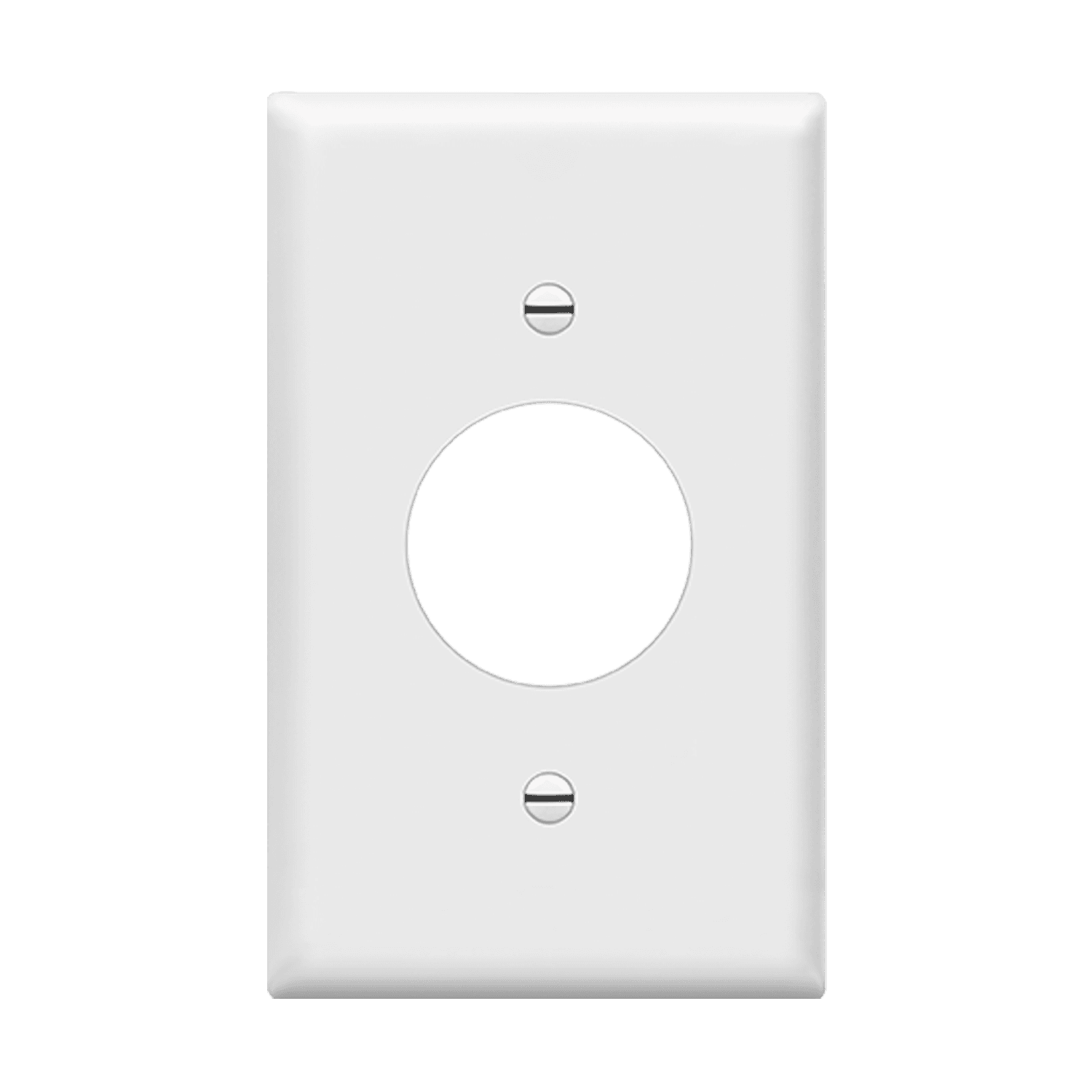 885-I RESIDENCIAL SINGLE RECEPTACLE PLATE 1G IV