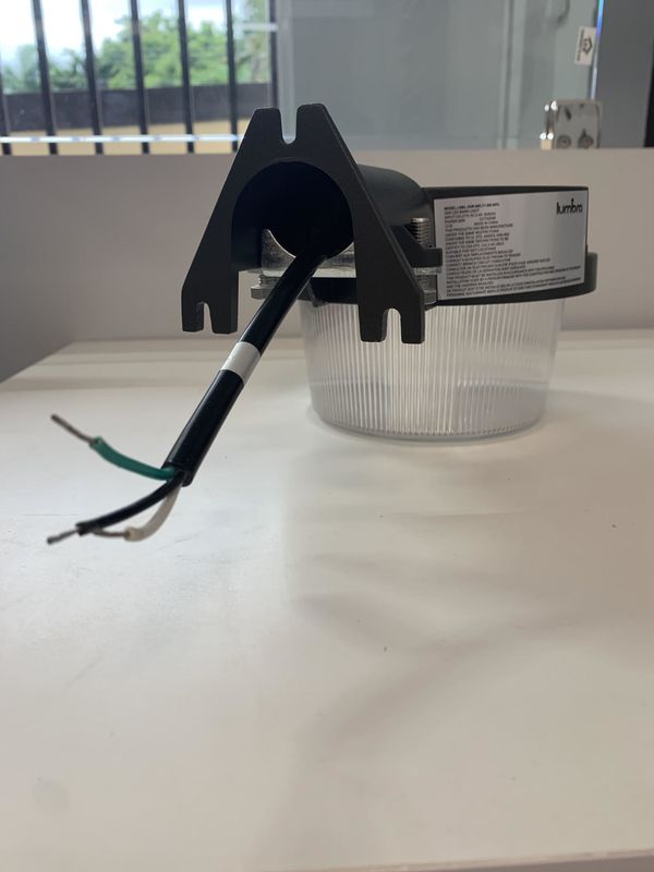 LBBL-35W-T1-BR-NPC  35W DOB LED Barn Light,120-277V AC,SMD2835,CCT:5000K,Type 1 Lampshade