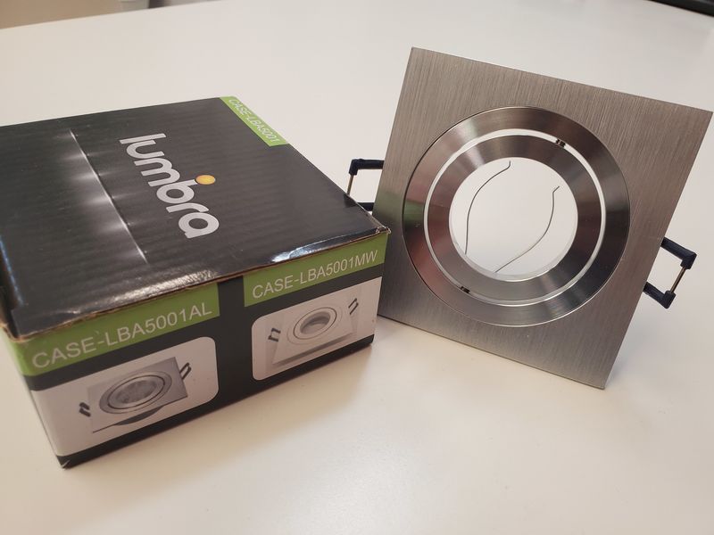 LBA5001AL SQUARE ALUMINUM RECESSED FIXTURE