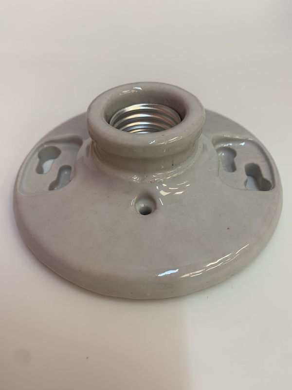 604-SP ROSETA 4" PORCELANA-USA EATON