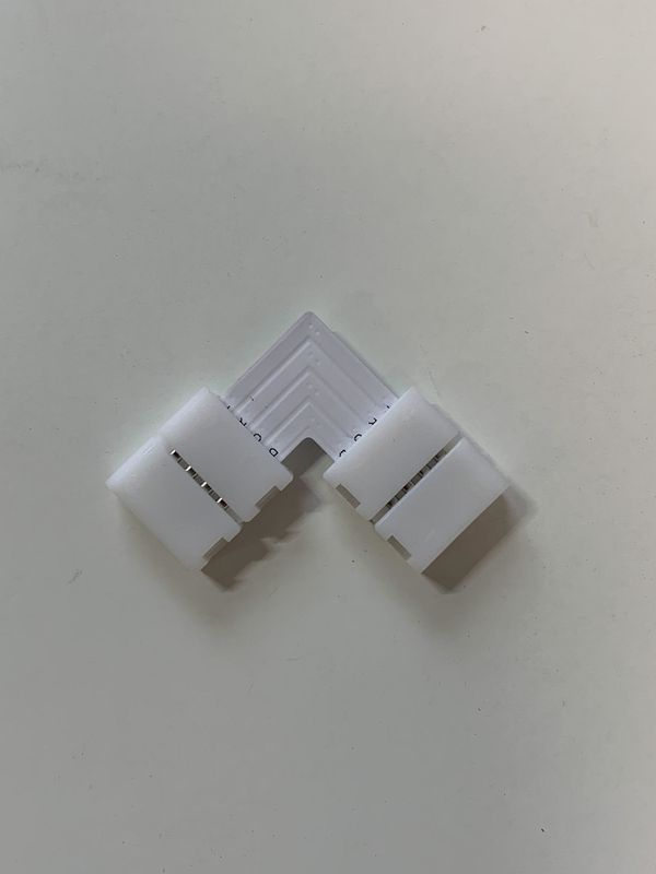LED STRIP L CONNECTOR FOR 10MM RGB(4PIN)