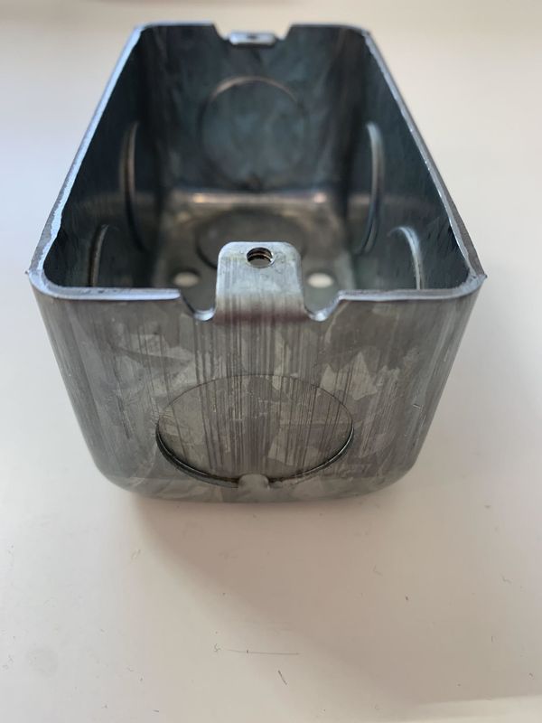 CAJA 2X4 KO 3/4 inch DEEP 1 7/8 inch 58361 3/4  H4454