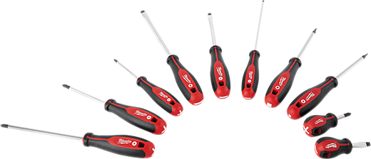Milwaukee 48-22-2710 10 PC SCREWDRIVER SET
