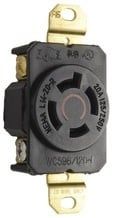 LEVITON TURNLOCK RECEPTACLE 20A 125/250V 4W (L1420R)