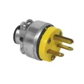 1C-2866 PLUG BLIND. 15A C/GRND 2P (15 AMP-250V)