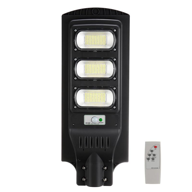 8C-JD1960A LAMPARA SOLAR DE 60W 1200LM CON CONTROL Y  SENSOR