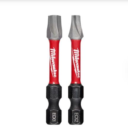 Shockwave ECX Power Bit Combo Pack, 2-In., 2-Pk. -48-32-4443