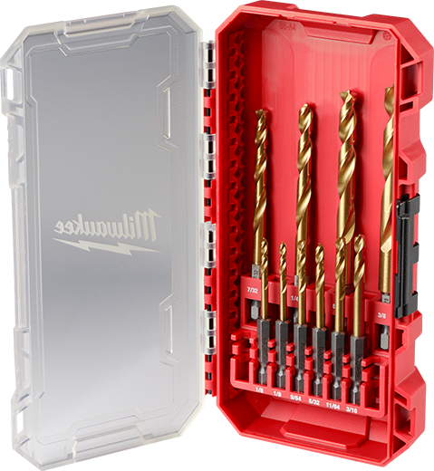 SHOCKWAVE IMPACT DUTY Titanium Drill Bit Set (10-Piece)  48-89-4633