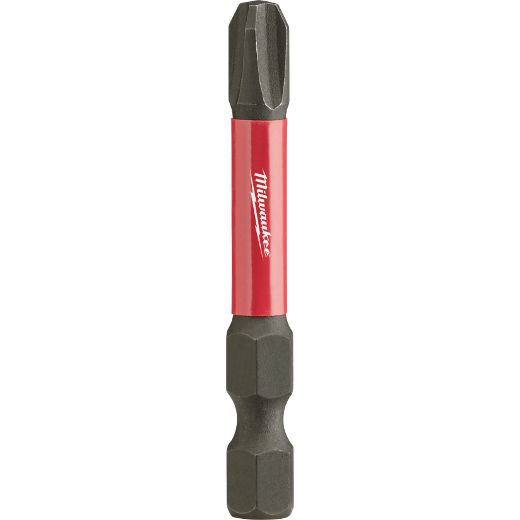 48-32-4463 Impact Duty 2 in. Phillips #3 Alloy Steel Screwdriver Bit (1-Pack) SHOCKWAVE