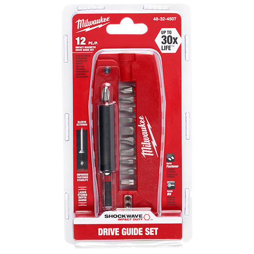 MILWAUKEE SHOCKWAVE™ Impact Drive Guide Set - 12PC
