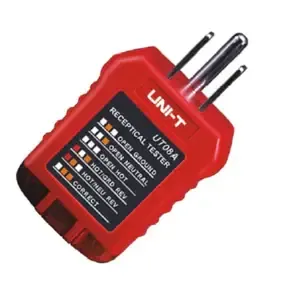 11-UT08A TESTER RECEPTACULO 110-125V (20EA)