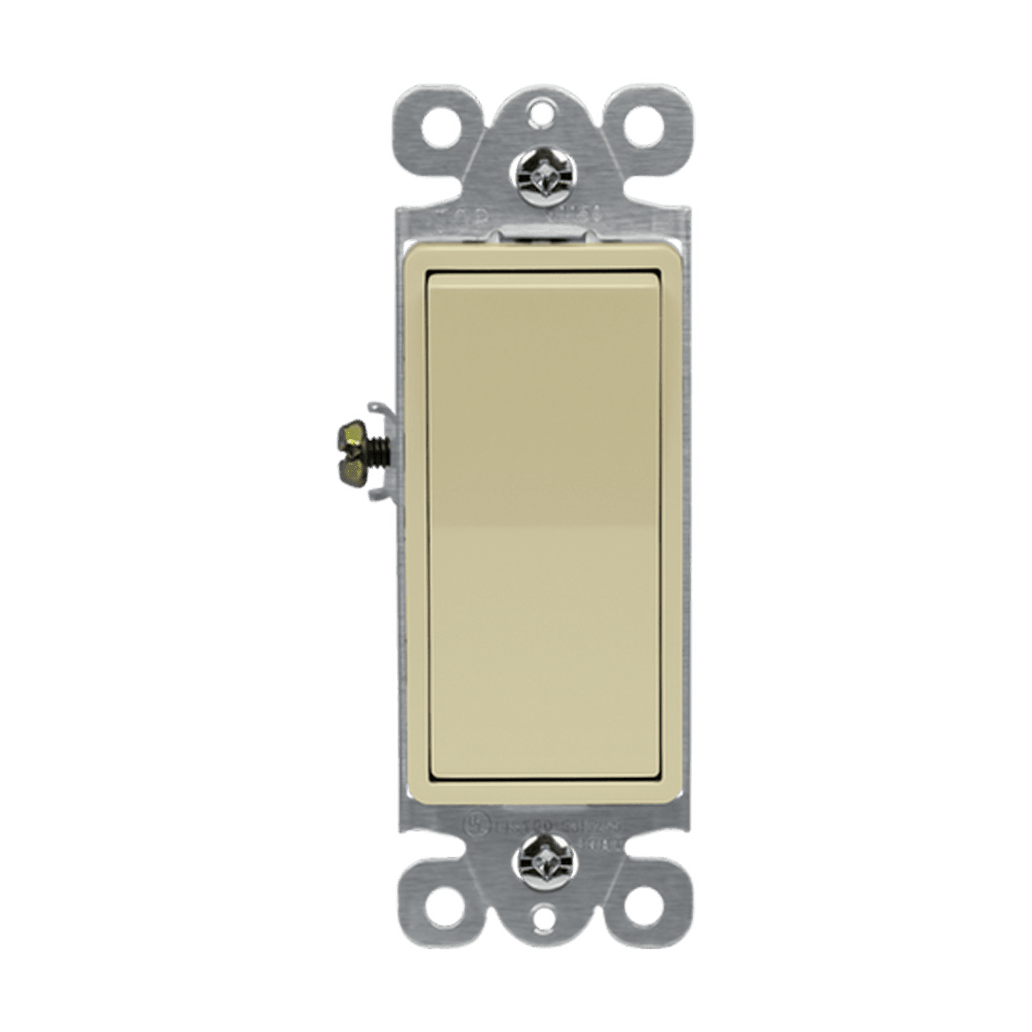 91150-I RESI DECORATOR SWITCH QUIET 15A SINGLE POLE 120-277V