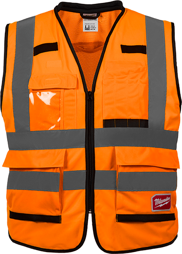 MILWAUKEE- PREM HI VIS VEST YLW-2XL/3XL/48-73-5043