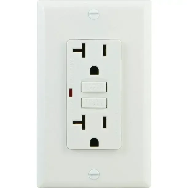 RECEPTACULO GROUND FAULT 20AMP 125V BLANCO/ GFCI20-WH