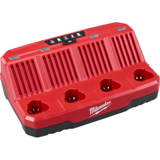 Milwaukee M12™ Four Bay Sequential Charger/ 48-59-1204