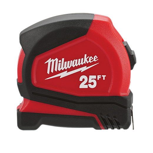 MILWAUKEE 25ft Compact Tape Measure/ 48-22-6625