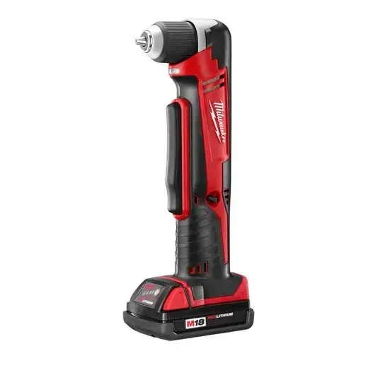 MILWAUKEE 2615-21CT M18 Cordless Lithium-Ion Right Angle Drill Kit 1.5AMP BATTERY