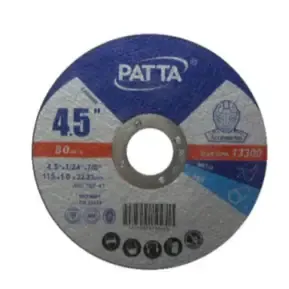 DISCO CORTAR METAL 4.5 X .045 (1/24) X 7/8 FLAT / AB1