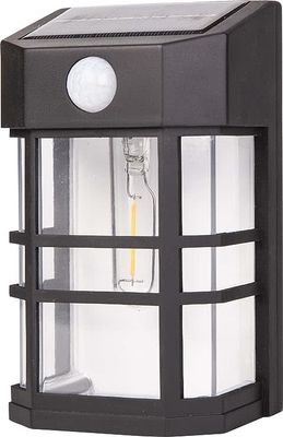 62407 SOLAR SCONCE LED LAMP