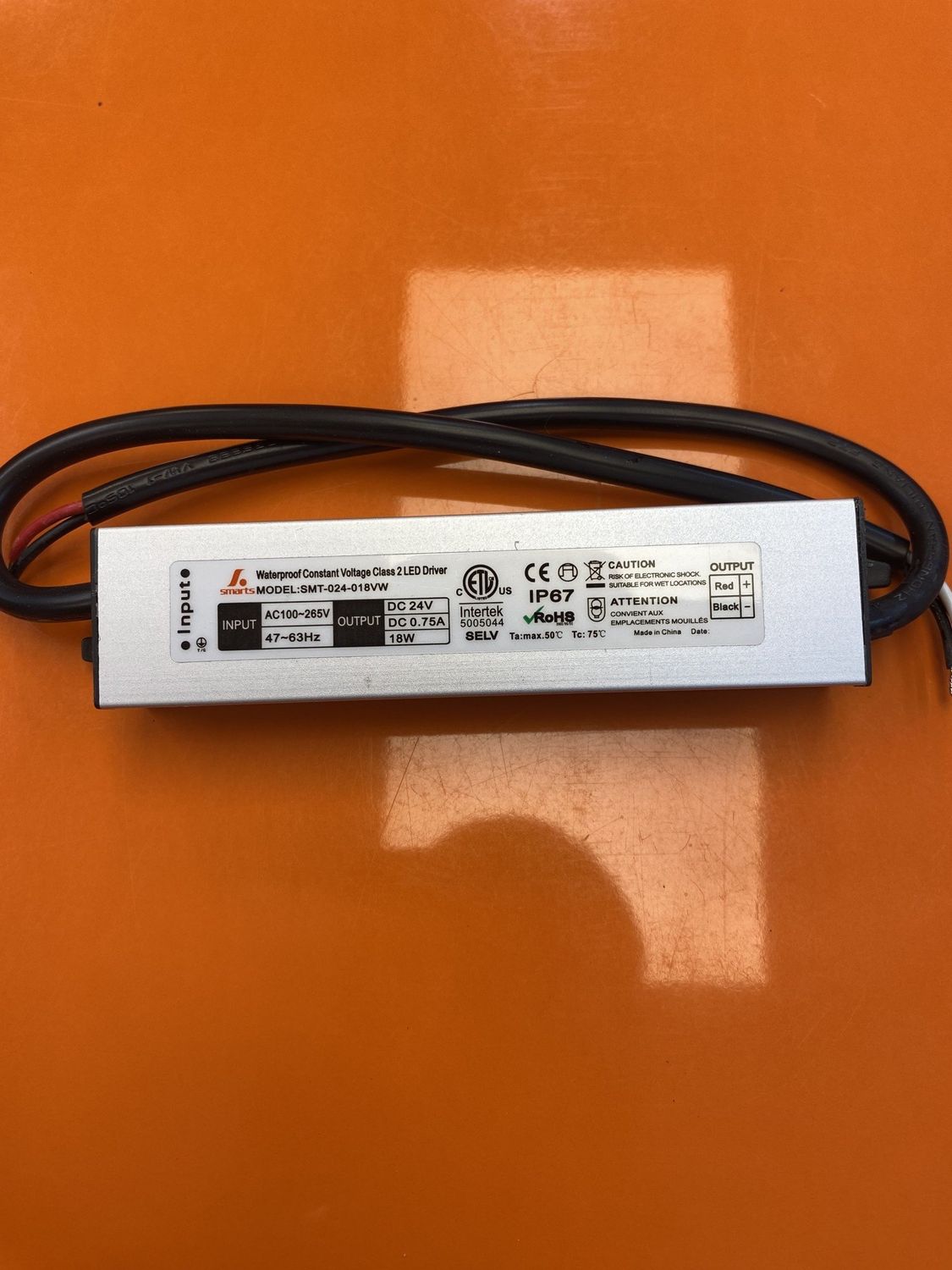 SMT-024-018VW  18W 24V DRIVER